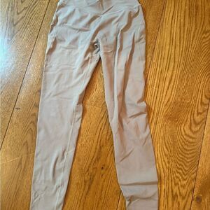 Alphalete Tan Leggings with Soft Stretch Fabric
